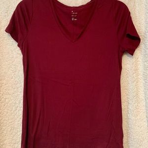 Super soft vneck short sleeve